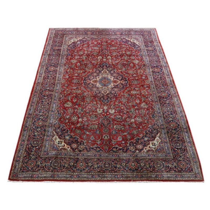Tapis rectangulaire en laine 10 pi x 17 pi 1 po