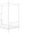 Magdaleno Metal Canopy Bed-184808846-184808847