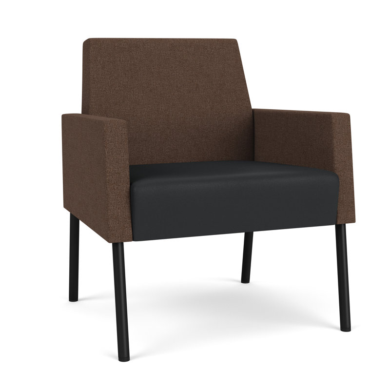 Fauteuil de réception Mystic, Noir, noir, noir, noir, Archetype Café / Modène graphite