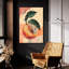 Art mural en verre Winston Porter «Collage Peach» par Momart-128350827