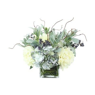 Borger Faux Floral in Vase