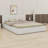 Upholstered Platform Bed With Solid Frame-1810594711