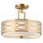 Erencan Fabric Semi Flush Mount