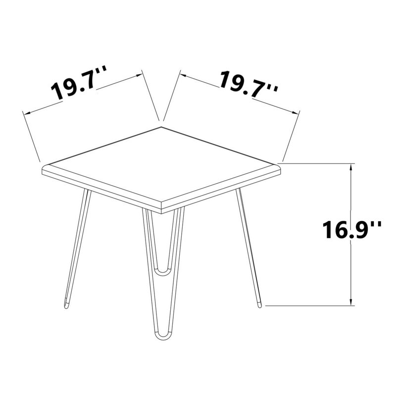 Table basse Brutus