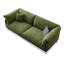 70.87" Green Velvet Standard Sofa cushion couch-108839973
