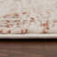 Carmel Modern Abstract Cream/Orange Area Rug