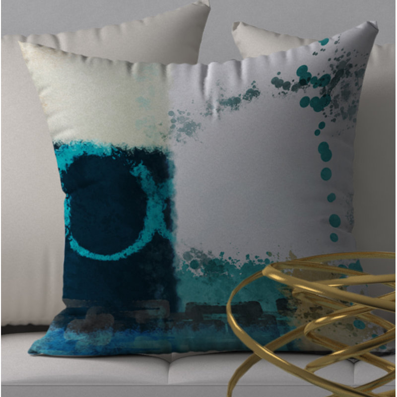 Housse de coussin carrée/insert, 20 po X 20 po