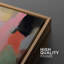 «Pink Geometric Strokes», reproduction sur toile encadrée-94585807-94585810