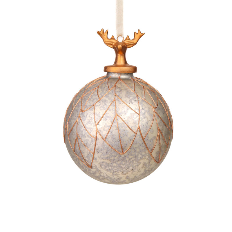 Ornement en forme de fleuron à boules et fleurons de la collection Starlight