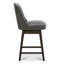 Tabouret de comptoir pivotant 26,8 po Arlester-546791306