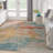 Adrihana Machine Woven Abstract Area Rug-1068410415