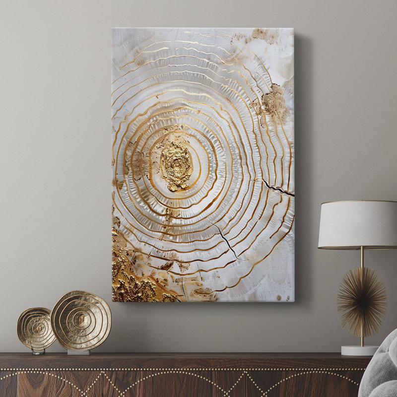 ABSTRACT Series CXLV - Cavas de galerie sur mesure, H 18 po x l 12 po