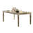 Atlas Extendable Glass Top Dining Table