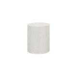 Groovy Side Table, White Stone