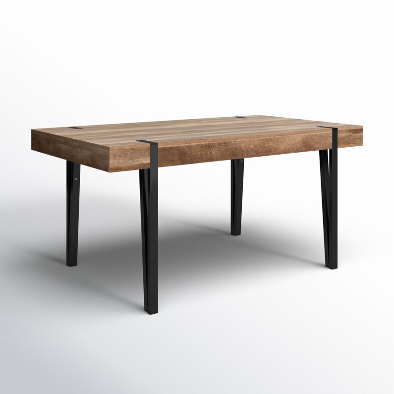 Trym Metal Base Dining Table - Modern & Durable