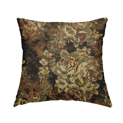 Mayflower Floral Rectangular Throw Cushion
