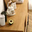 Table d'appoint en métal et bois Space - hauteur de 28,31 pouces, salle à manger facile à installer de 15,55 de largeur