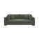 Alcantara 89.5" Square Arm Sofa