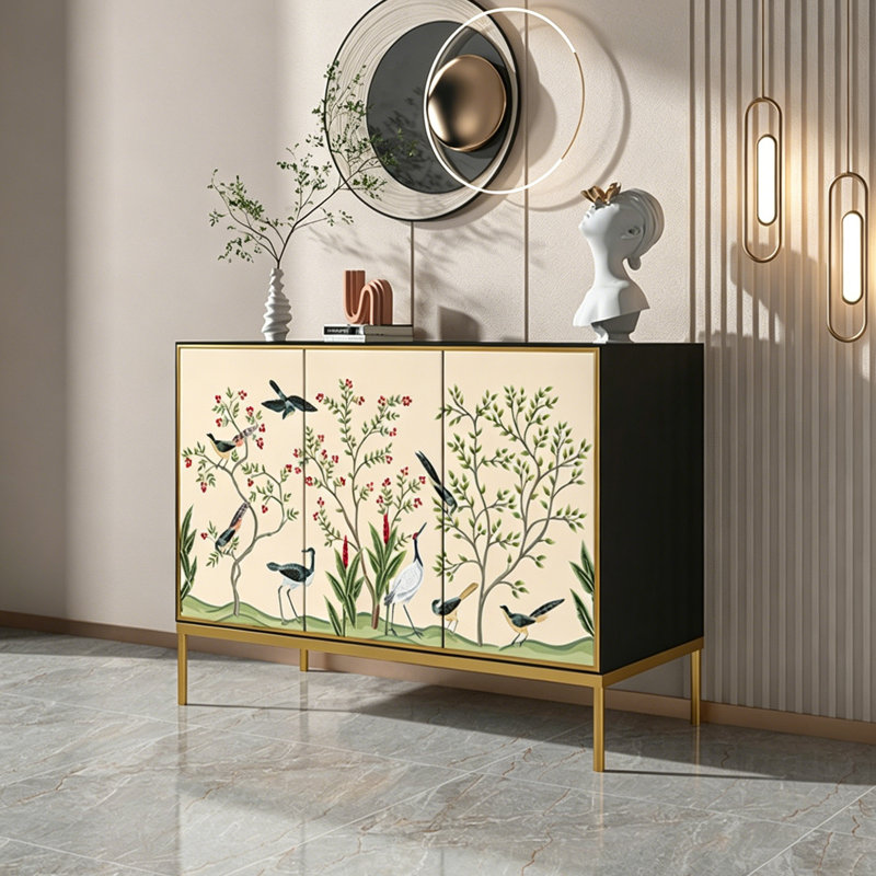 Chinese Style Solid Wood Storage Cabinet