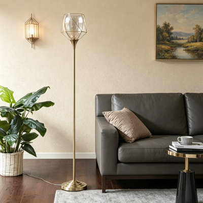 Taelyn 67'' Torchiere Floor Lamp