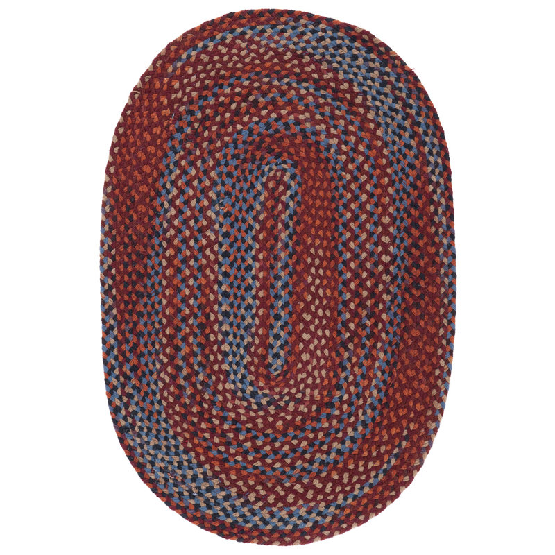 Tapis en coton Randallstown, Ovale 3 pi x 5 pi
