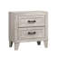 2 tiroirs Beckham W Table de chevet