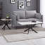 Danysha Cross Legs End Table