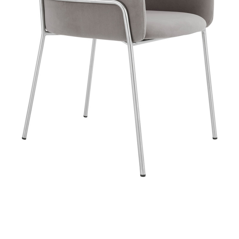 Bronislaw 19'' H Upholstered Armchair, Gray