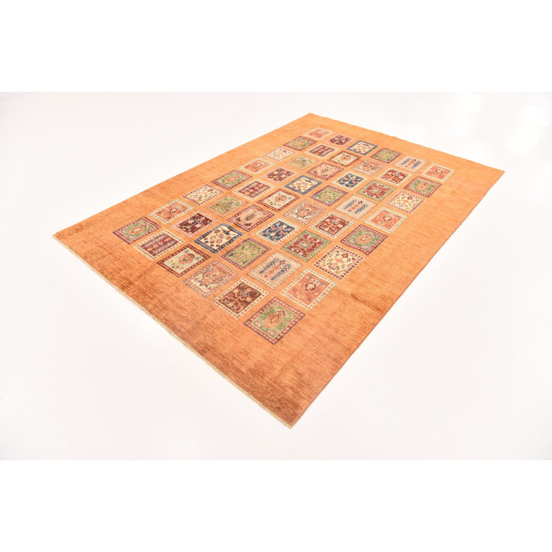 Tapis orange Nitta