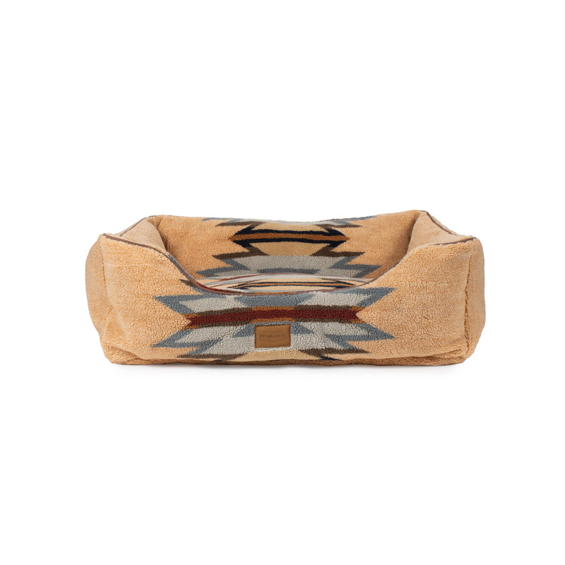 Lit pour chien Pendleton Kuddler, Blé Wyeth Trail, X-Large (42"w x 30"d x 10.5"h)