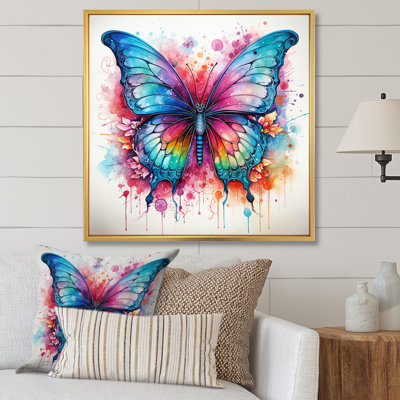 Colorful Butterfly 1 - Insects & Bugs Wall Art