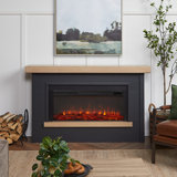 Bernice 65" Landscape Electric Fireplace by Real Flame