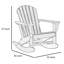 Chaise berçante d'extérieur en polyéthylène Caty-1900217154