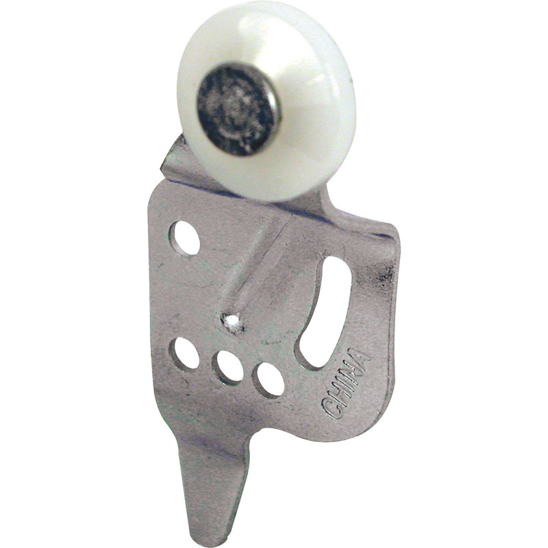 Prime-Line Wardrobe Door Roller, Back Panel, 1/4 in. Offset, 3/4 in. Nylon Roller