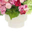 Hydrangeas and Ranunculus Arranged in Ceramic Pot