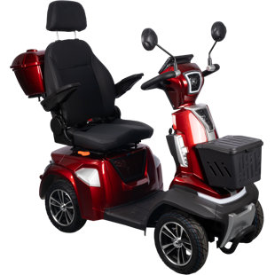 Scooters de mobilité robustes à 4 roues Hs4w-b1r-1 pour personnes âgées et adultes 