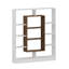 Cilegon 141.8cm H x 130cm W Bookcase-25304962