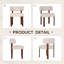 48.5cm H Upholstered Upholstered Back Side Chair-268133235
