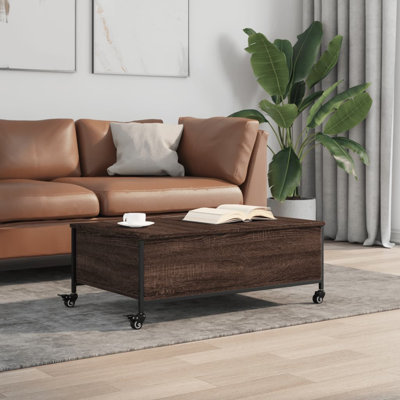 Table basse avec roulettes vidaXL