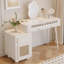 Commode simple multifonctionnelle de style crème