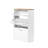 Hidden Shoe Cabinet With 3 Flip Drop-Down Door-1894525330