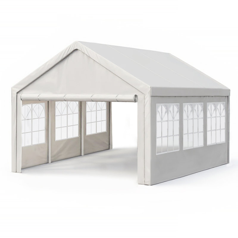 10'x20' Carport Canopy Tent with Removable Sidewalls for Events