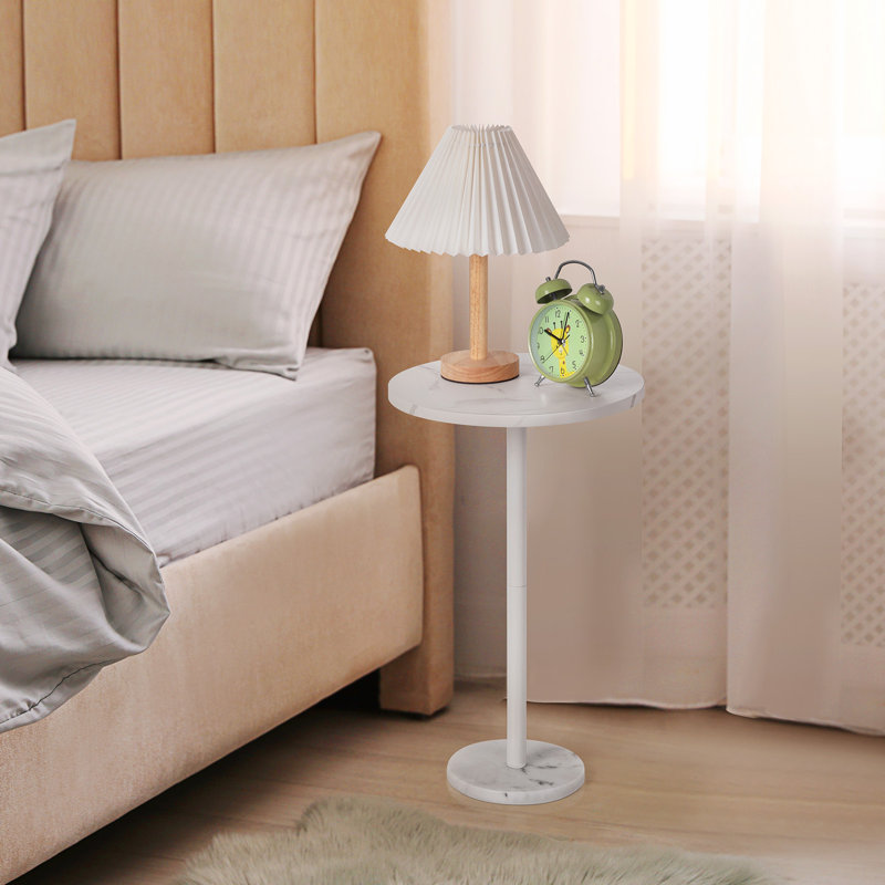 Table de bout Ashay, Blanc