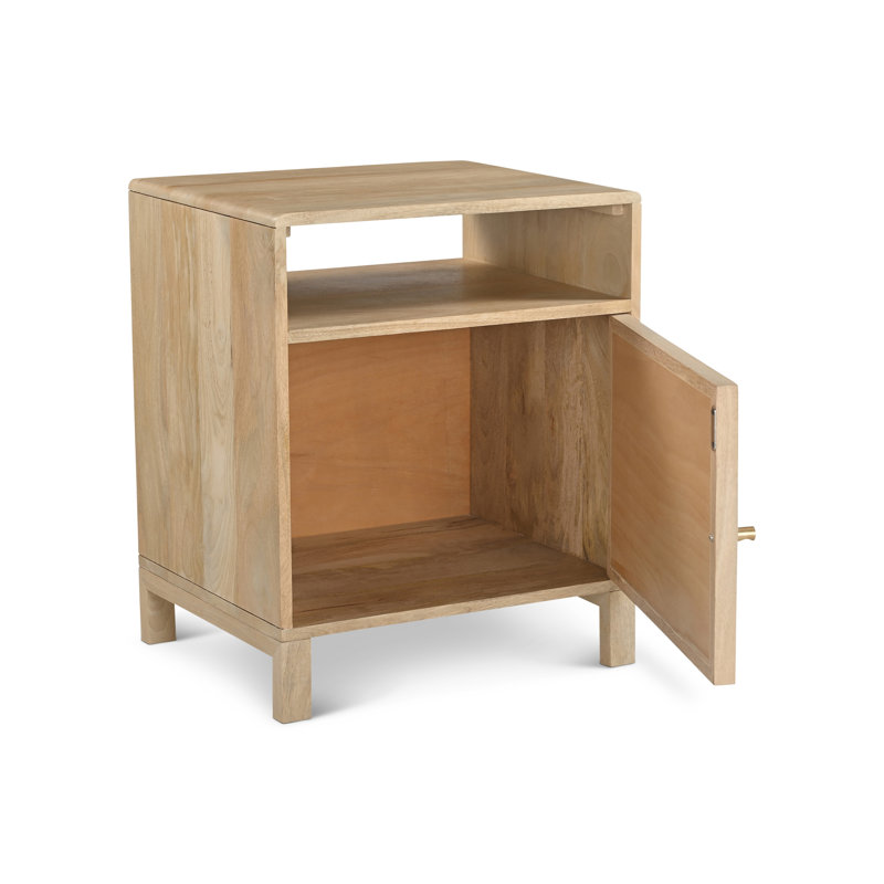 Table de chevet 22 po Mimi, Naturel