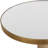 Table d'appoint en laiton Nykiah
