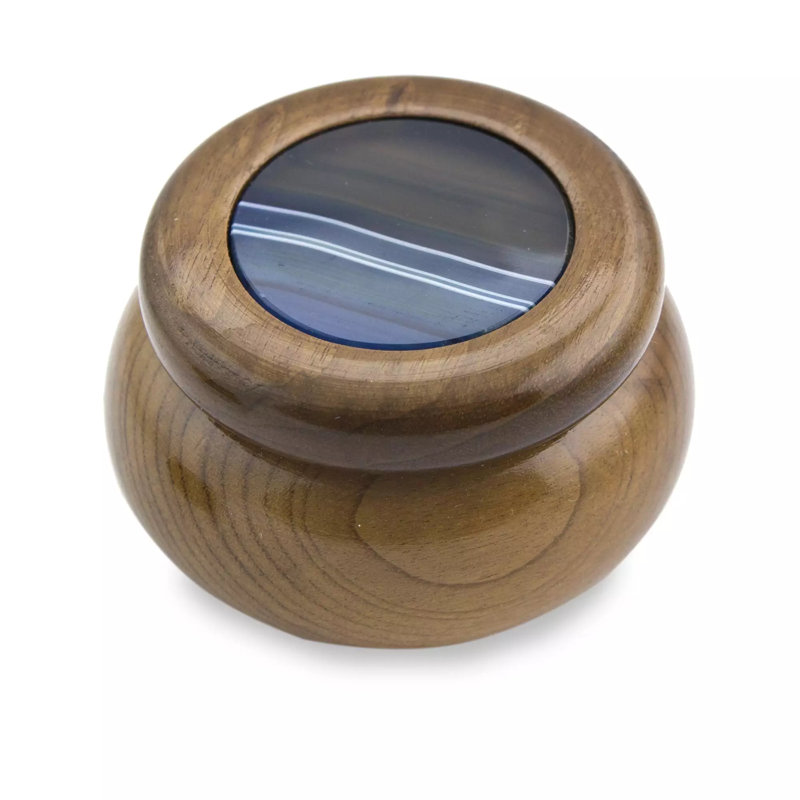 Boîte décorative Gamaliel, Bleu