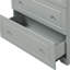 Armoire de salle de bain autoportante 62,3 po Elton