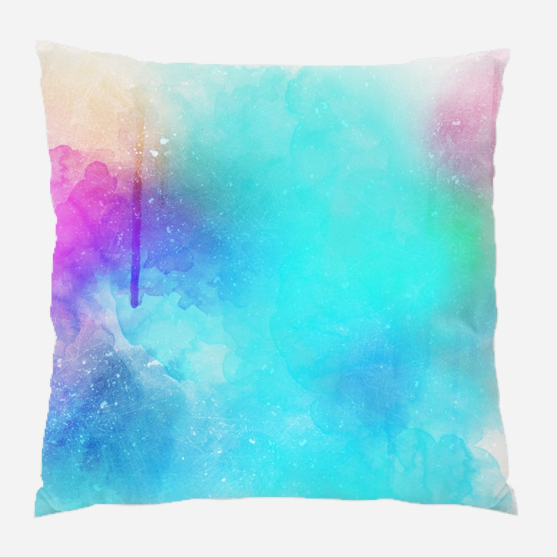 Housse et insert de coussin carré Northington, Microsuède, Intérieur