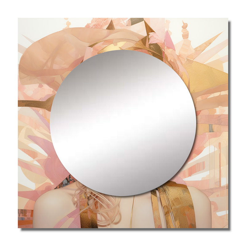 Meik - Miroir carré pour femme, 23 po x 23 po