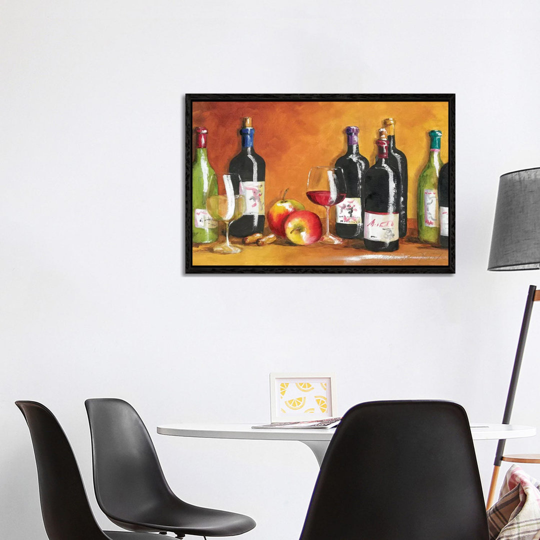 Fall Wine von Malenda Trick - Gallery-Wrapped Canvas Giclée on Canvas